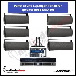Paket Sound Lapangan Upacara Speaker Bose AMU 208 | 6 Speaker (Waterproof)